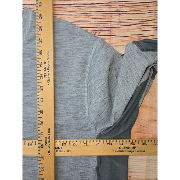 Nike Golf Dri-Fit Mens Gray Long Sleeve V-Neck Shirt XL - Picture 8 of 8